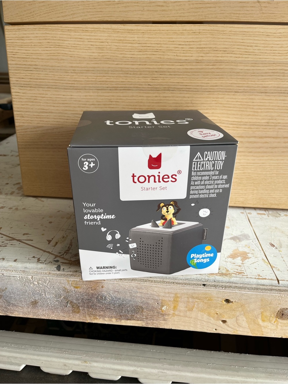 tonies Starter Set Kids Audio Player - Gray